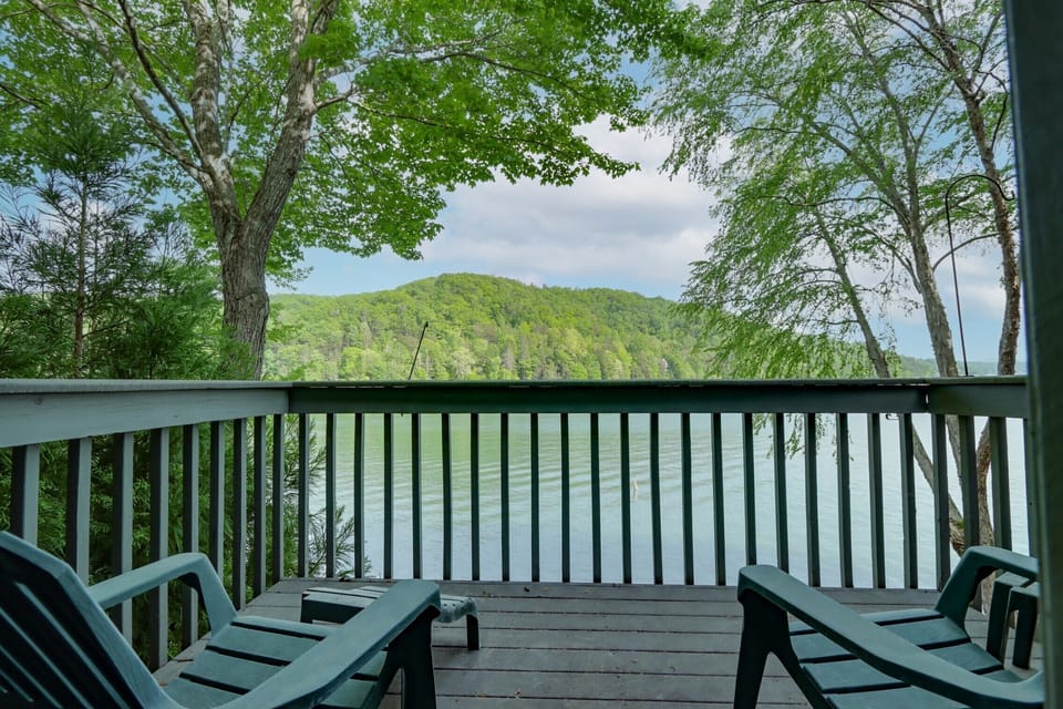 Private porch off Bedroom 3 