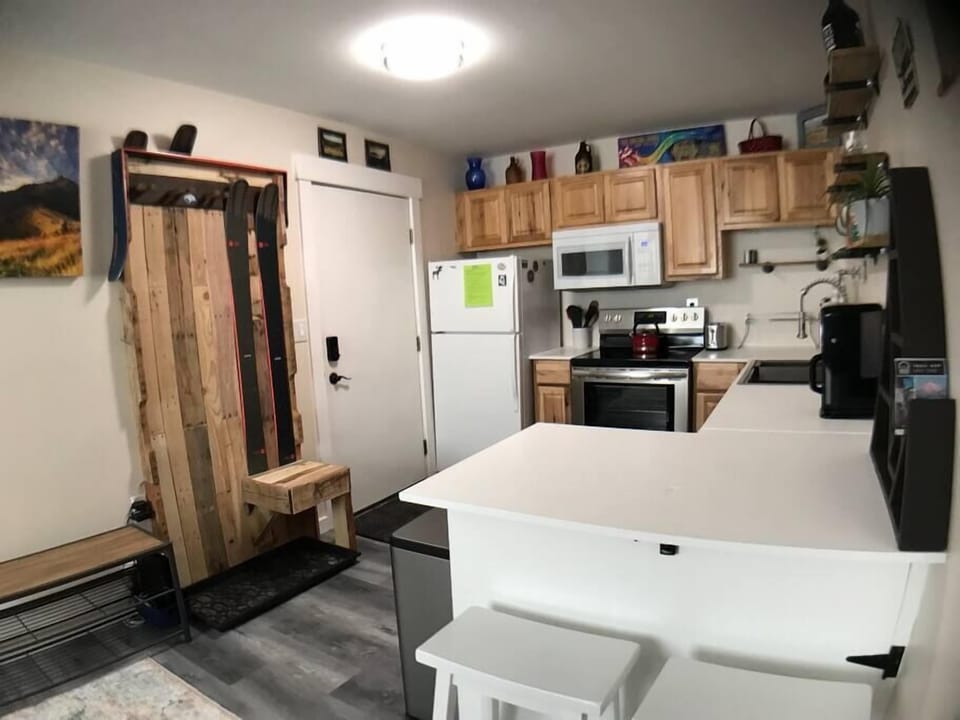 Kitchen View from Living area