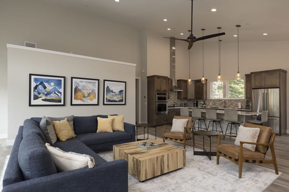 Main Living Space, Kitchen and Dining