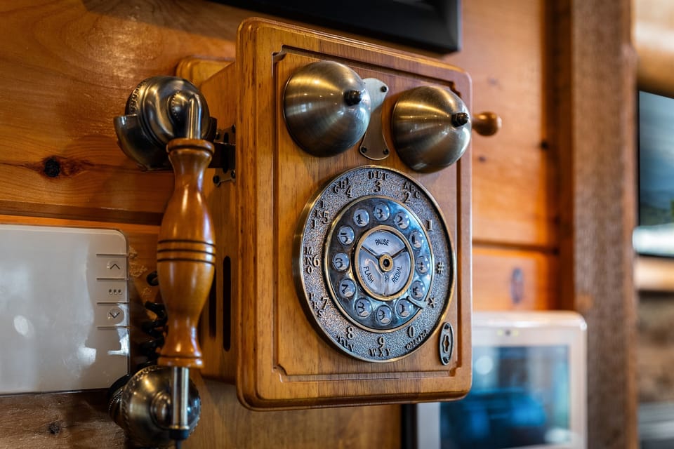 Land Line Active Just In Case.