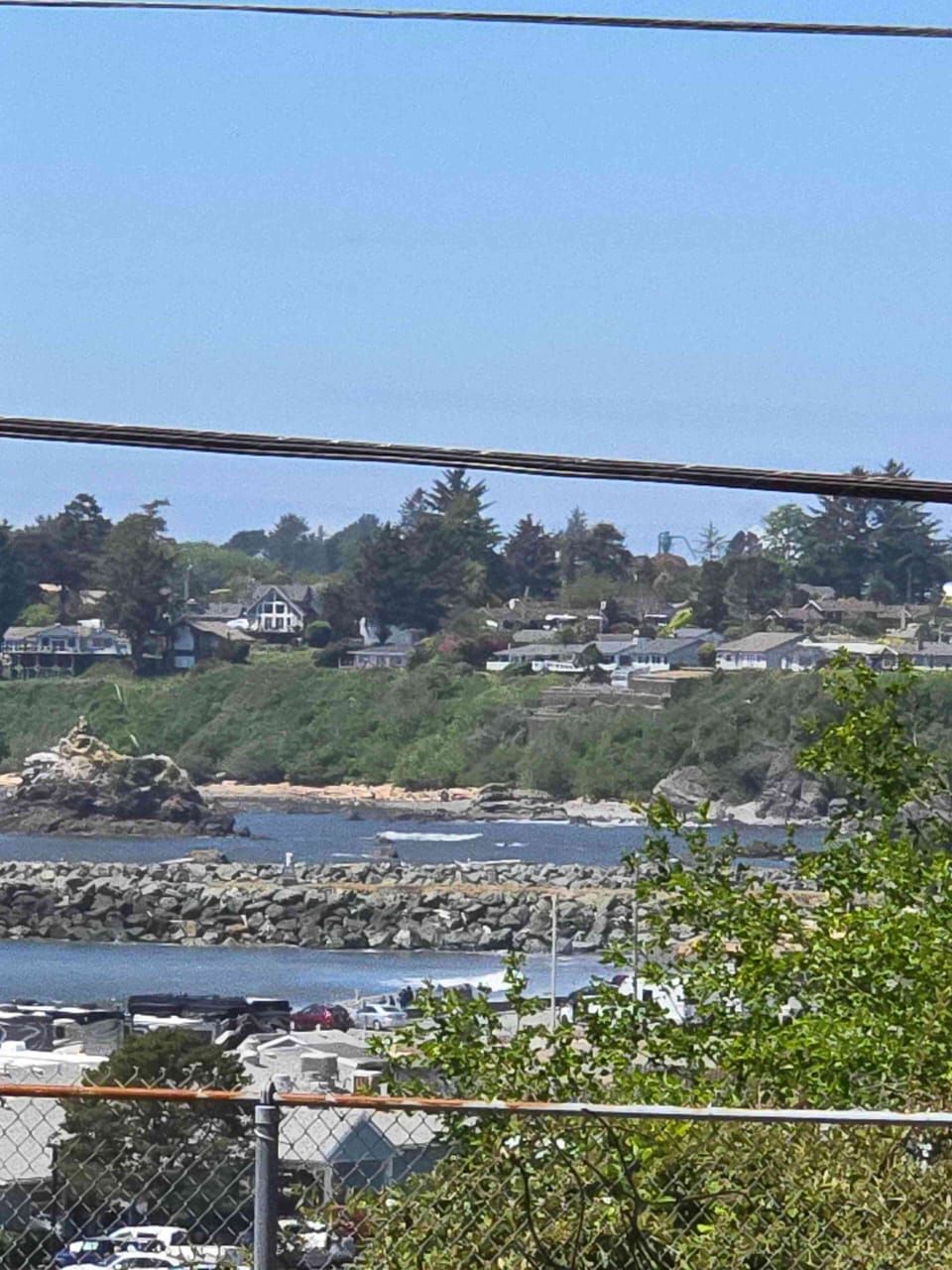 Overlooking the Harbor