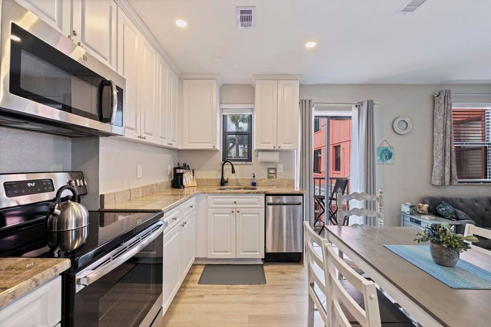 Cook, Dine, and Relax in a Breezy Open Layout