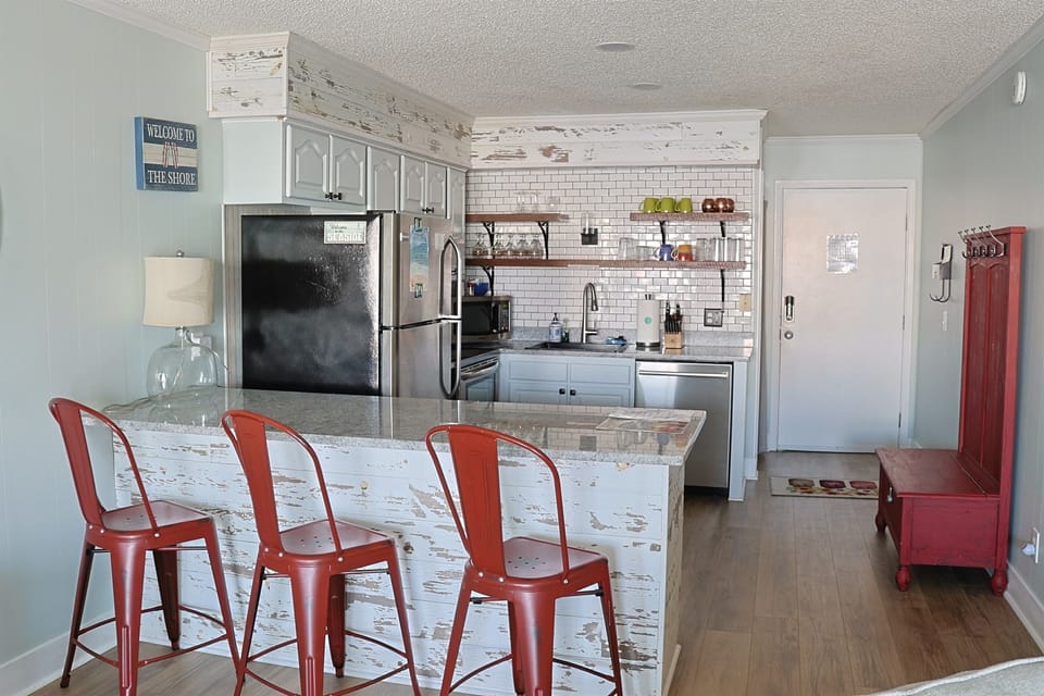 Kitchen Island dining seating for 3