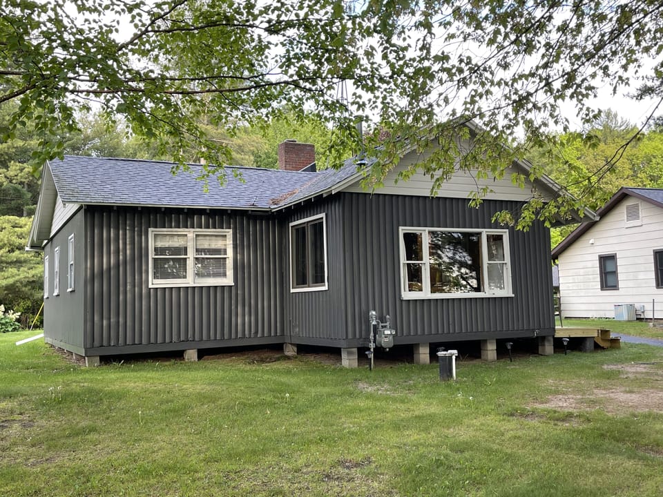 Front of the cabin