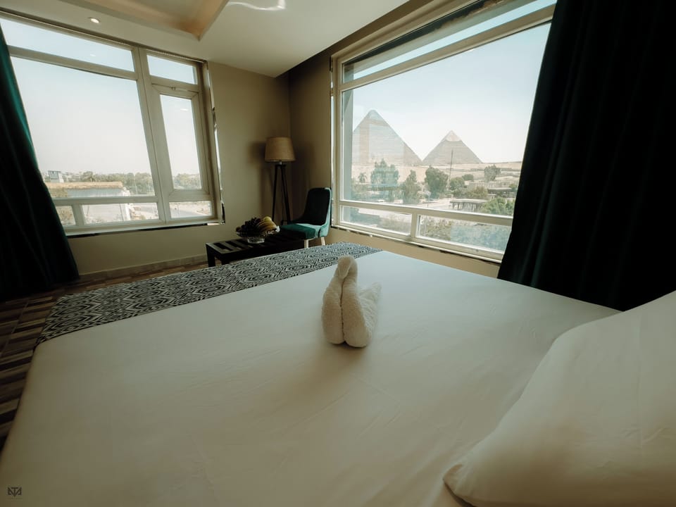 Premium bedding, memory foam beds, minibar, in-room safe