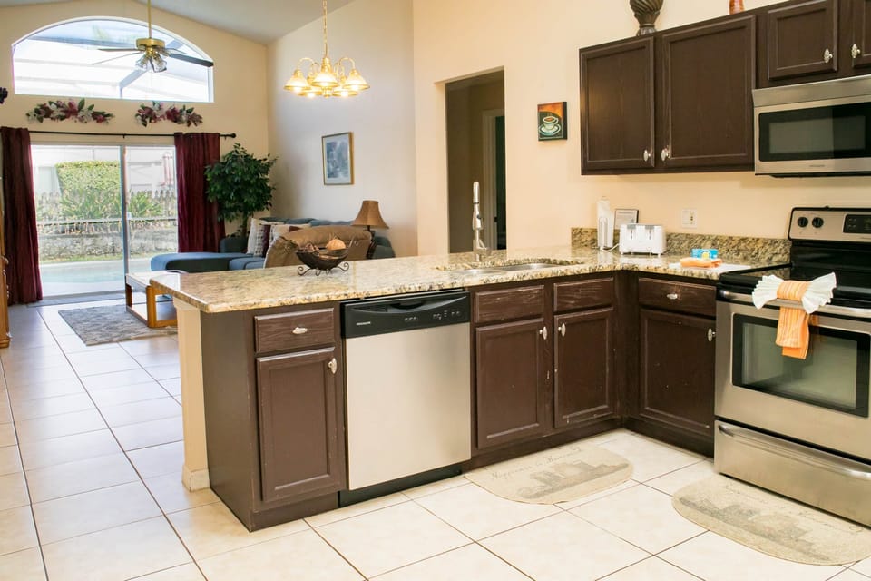 Newly renovated kitchen