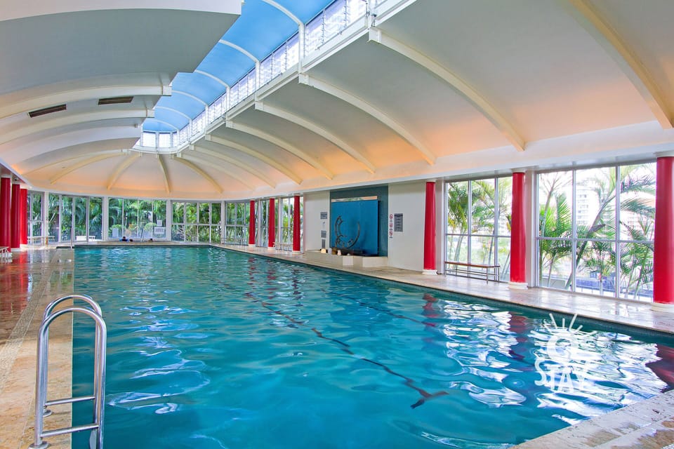 Dive in for a swim in our lap pool 🏊‍♂️