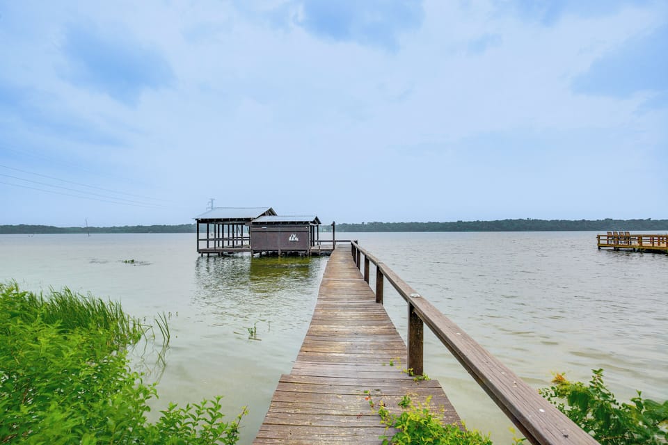 House Exterior | Boat Dock | Lake Fork Access