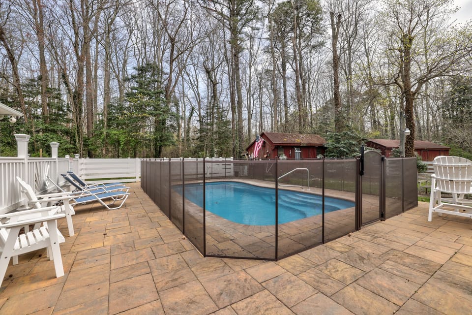 Security Fenced Pool