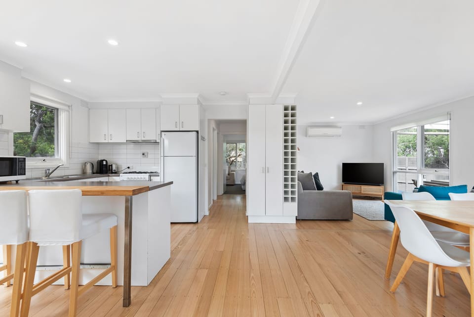 Spacious and open plan