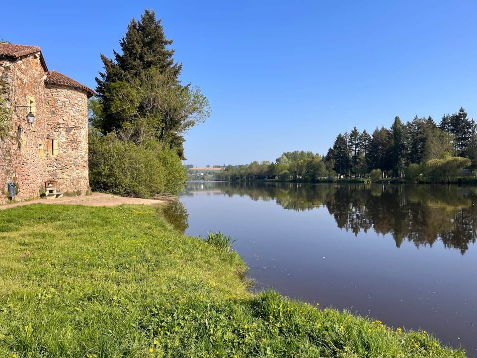 Part of the old fortified town in Availles Limouzine
