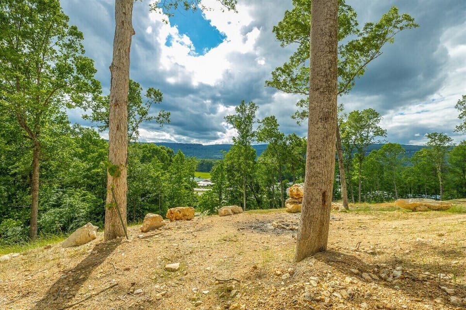View of Lookout Mountain from the patio
