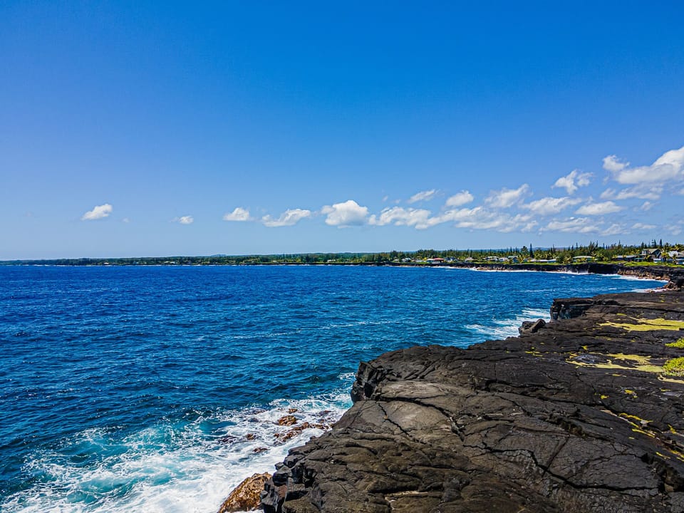This part of the coast is a great spot to whale watch