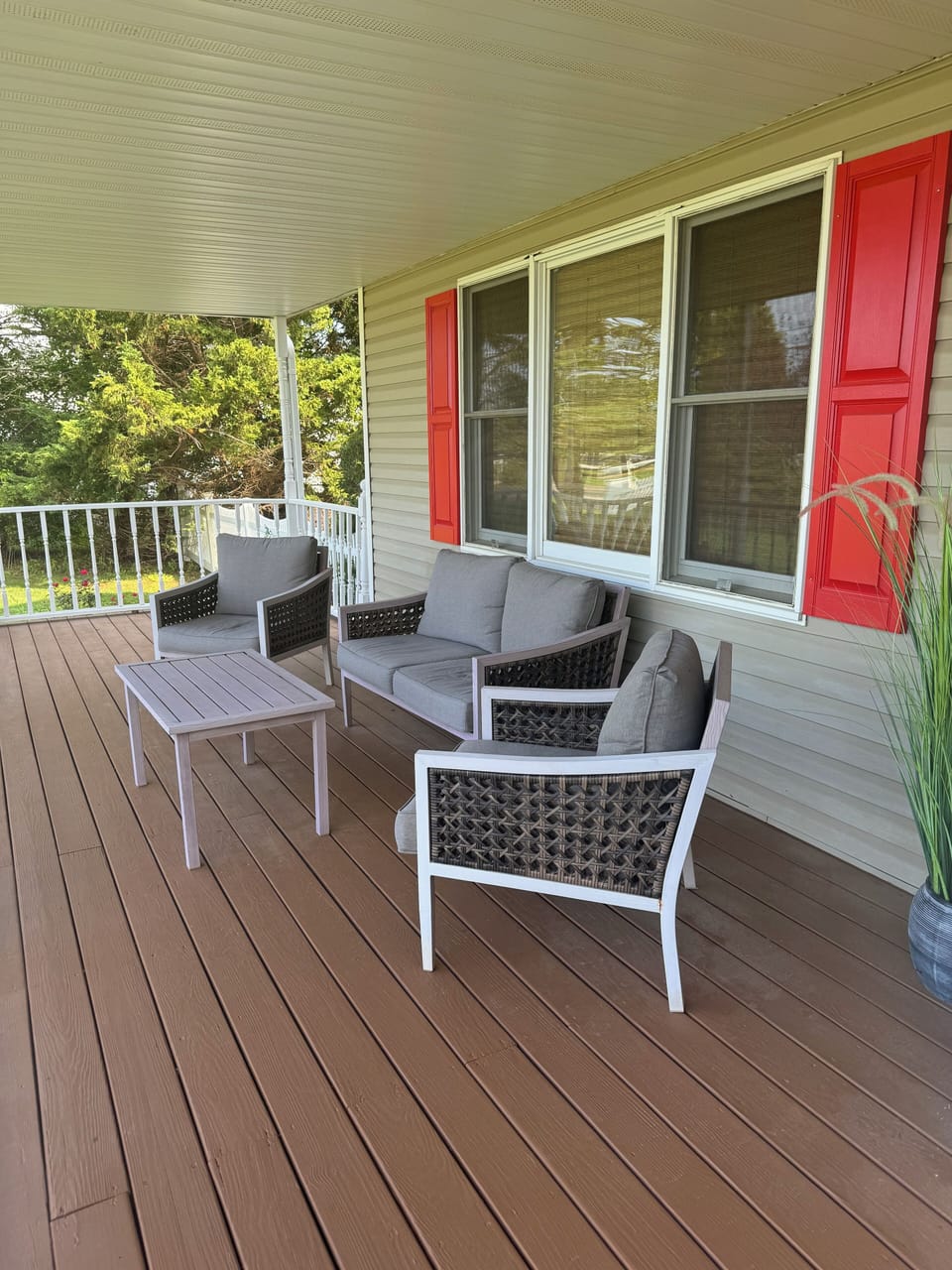 Front porch - amazing sunsets