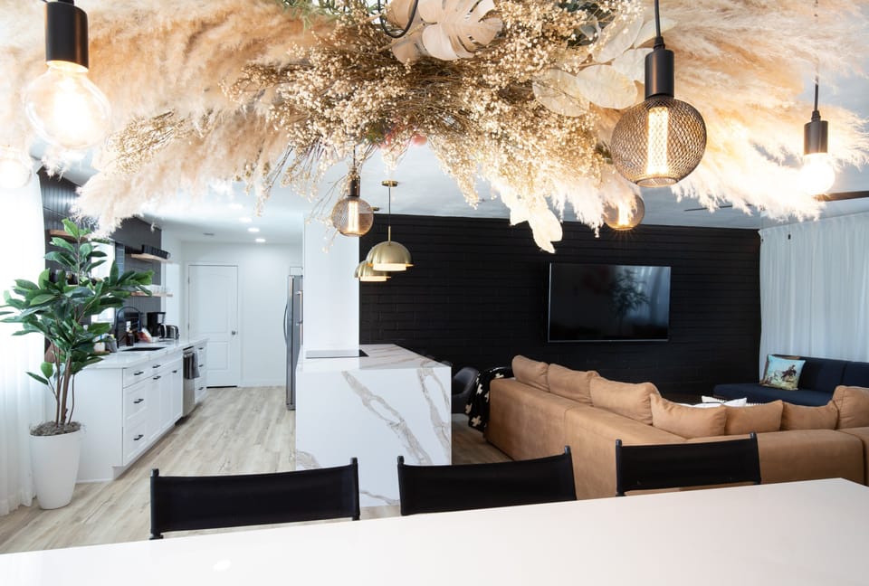 Open-concept living and dining area — perfect for relaxing, entertaining, and spending time together