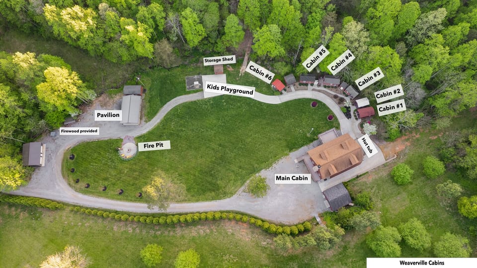 This property layout shot shows how much space this property provides, making it the perfect retreat destination! All of this is included in your rental price!
