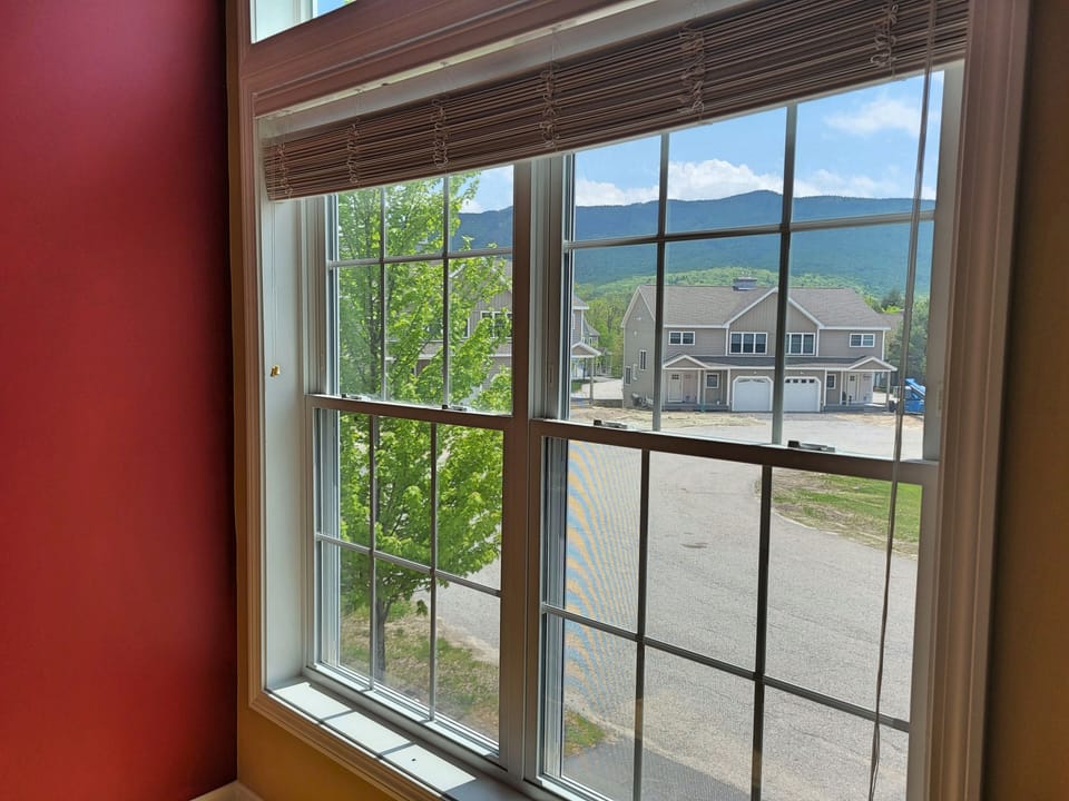 View from primary bedroom