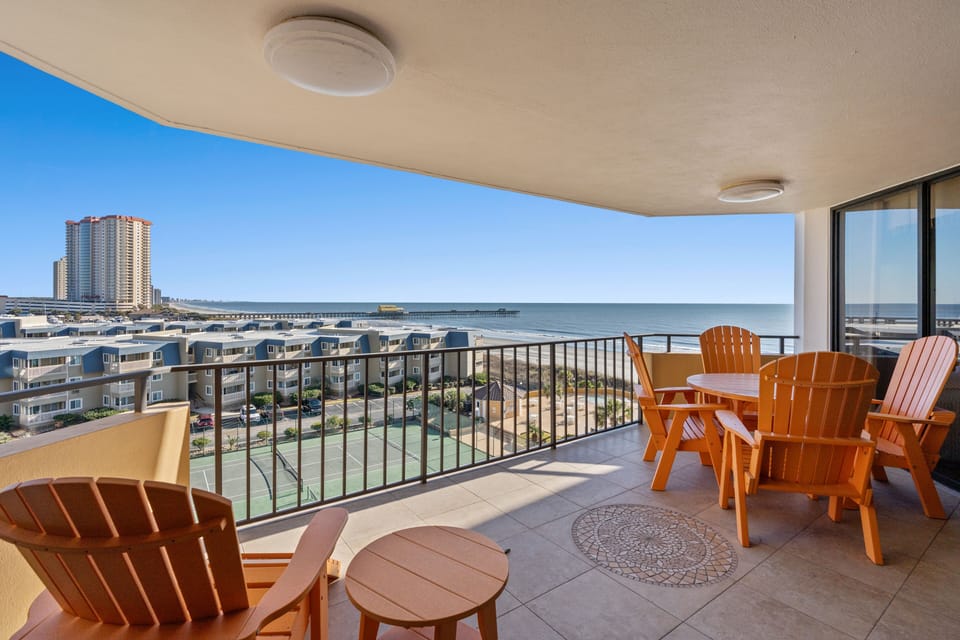 Private Ocean View Balcony off Living Room