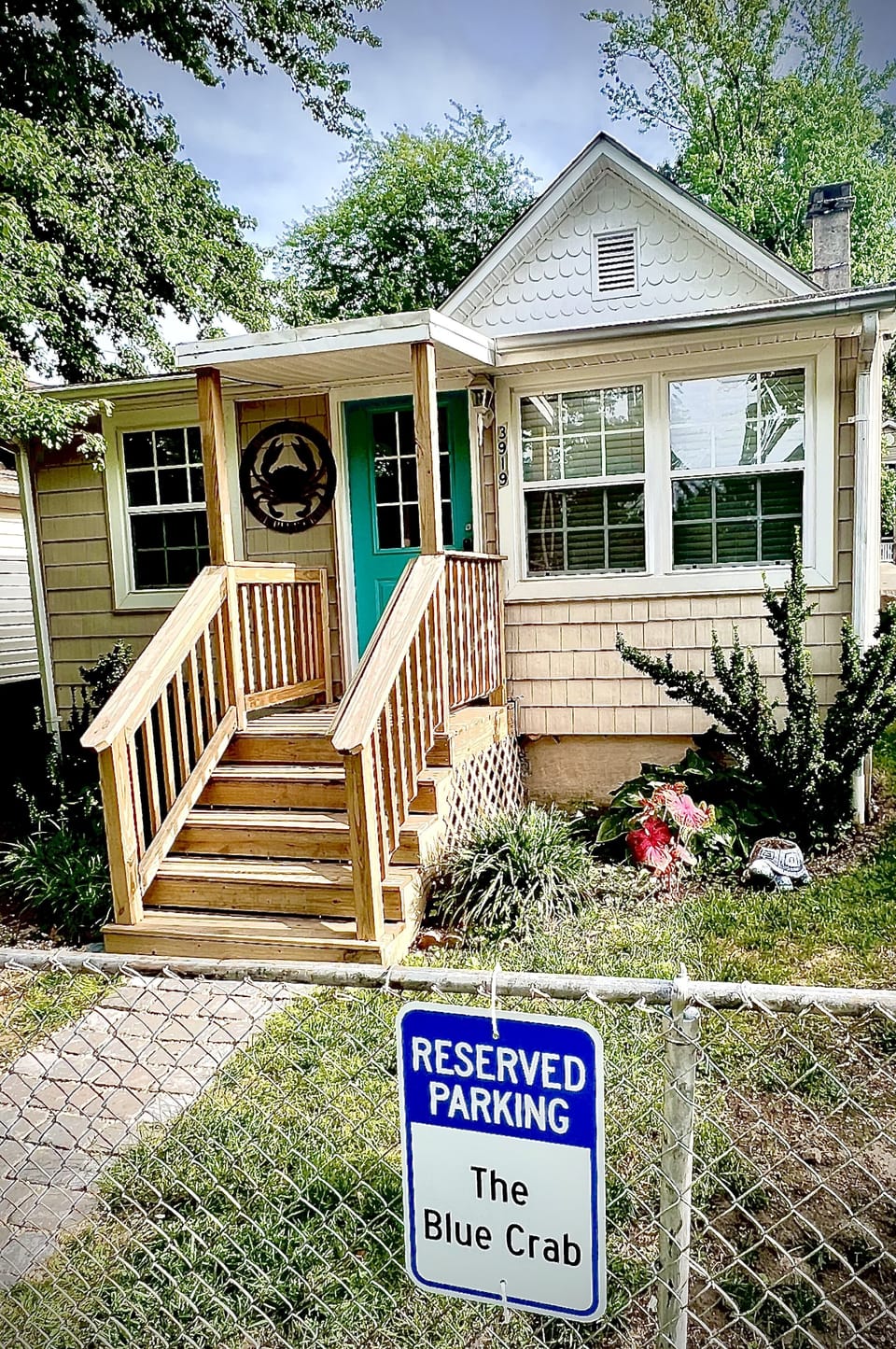 On or off street parking available 