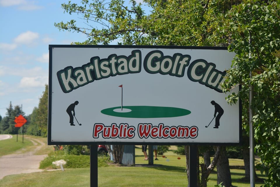 Beautiful 9 hole public golf course just about a mile away. 