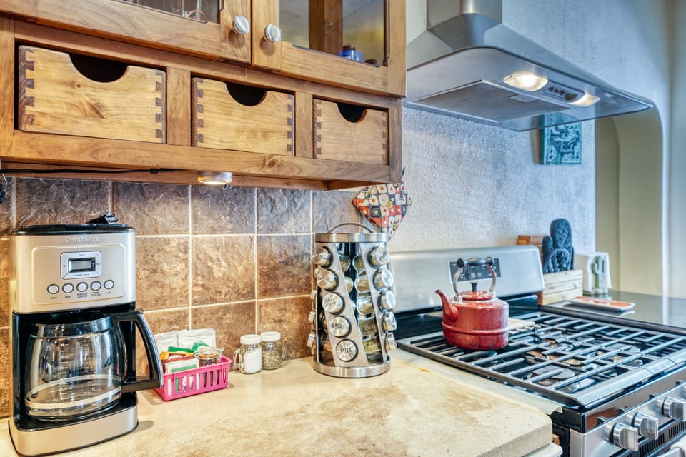 ~Drip Coffee Maker
~One pot of complimentary coffee provided