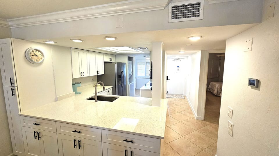 Kitchen / front of condo