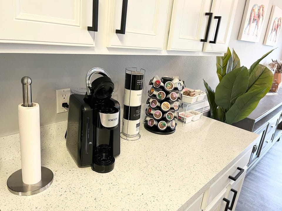 Stocked Coffee Station 
