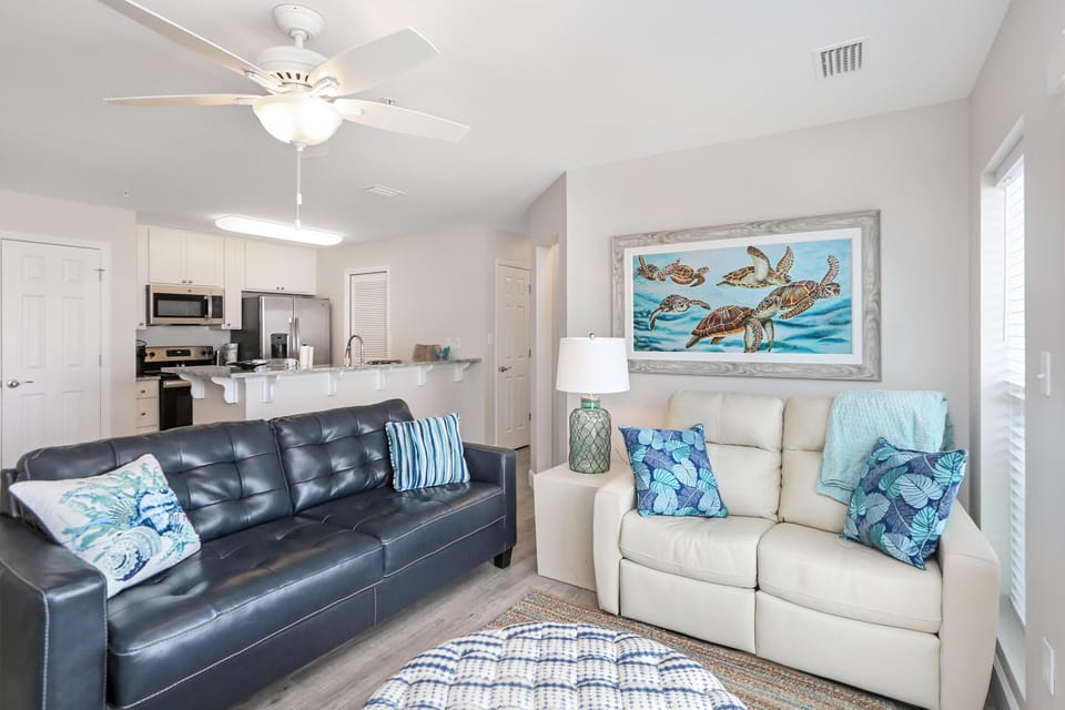 Condo, Multiple Beds (Surfside 17) | Living area