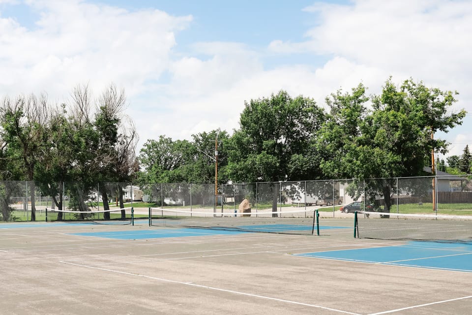 A block from the house is a park with tennis and picleball courts.  FUN FOR ALL