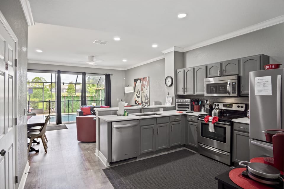 Mickey Themed Kitchen