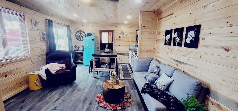 Living room connecting to deck! 