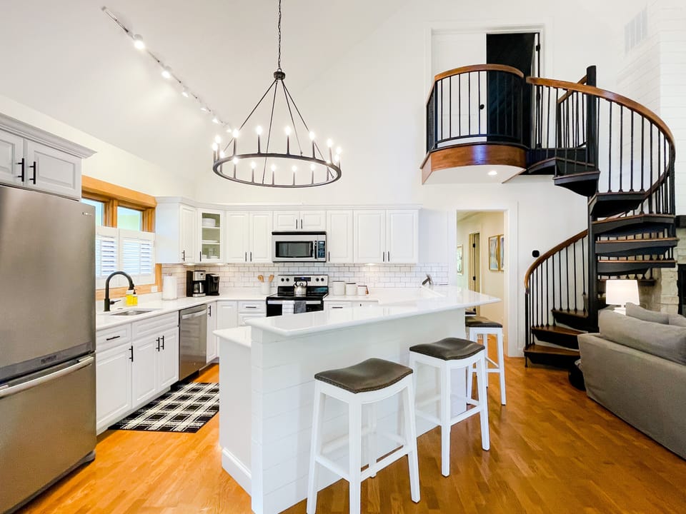Our completely updated kitchen includes everything you need to cook great meals