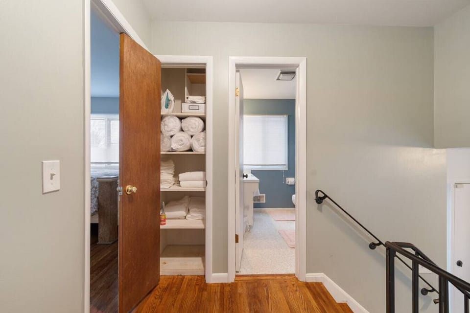 Upper level hallway