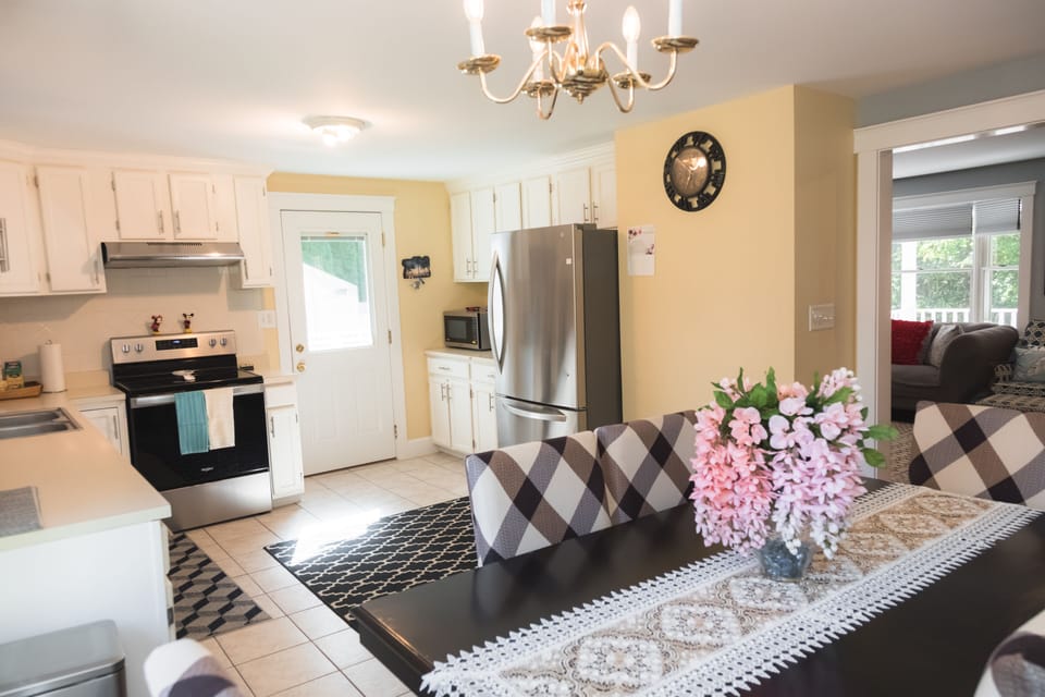 refrigerator ,microwave, stove 