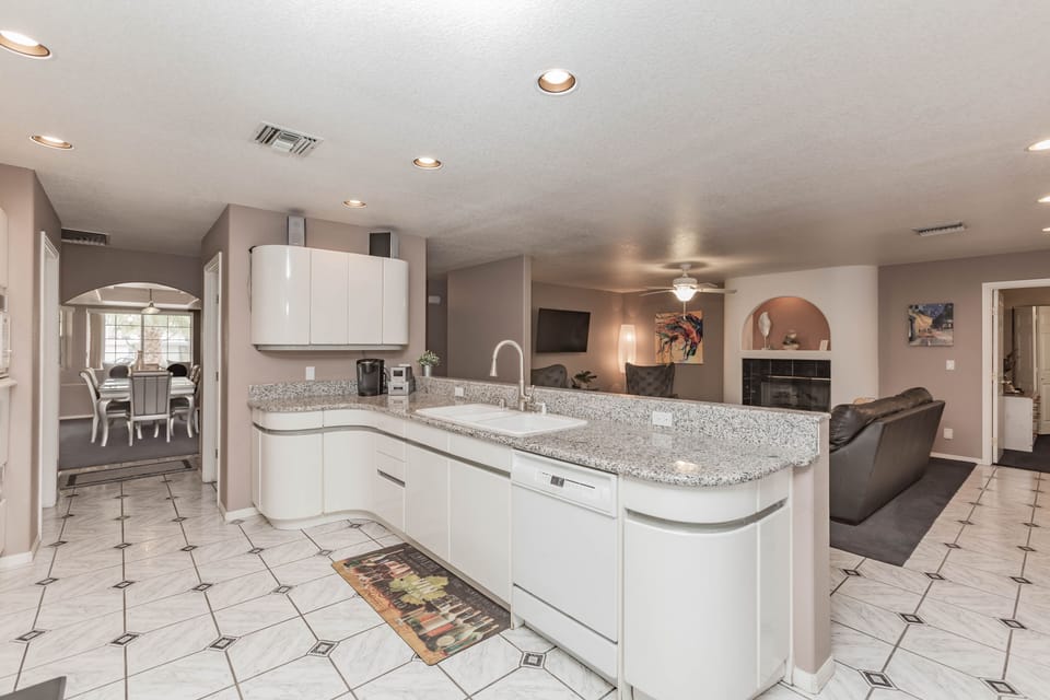Open Kitchen Living Room