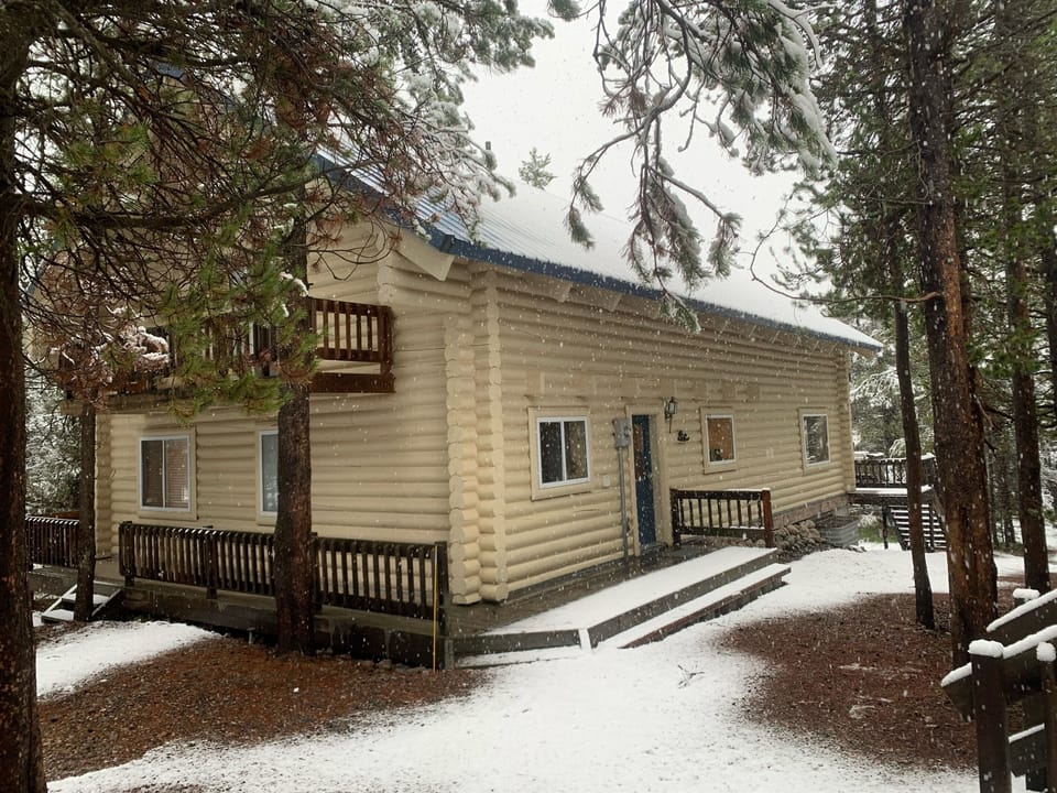 Outside of lodge