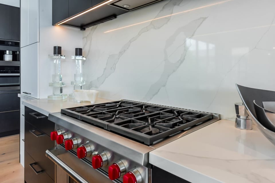6 burner gas stove