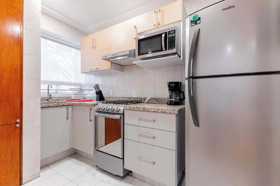 Cook, dine, and enjoy in our functional kitchen.


