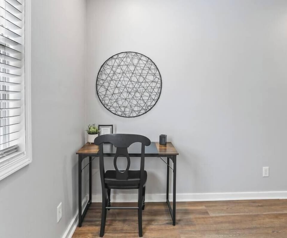 Desk and Workspace