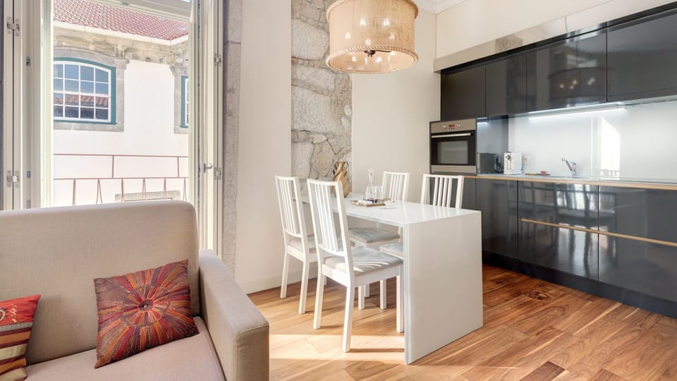 Kitchen and dining area
