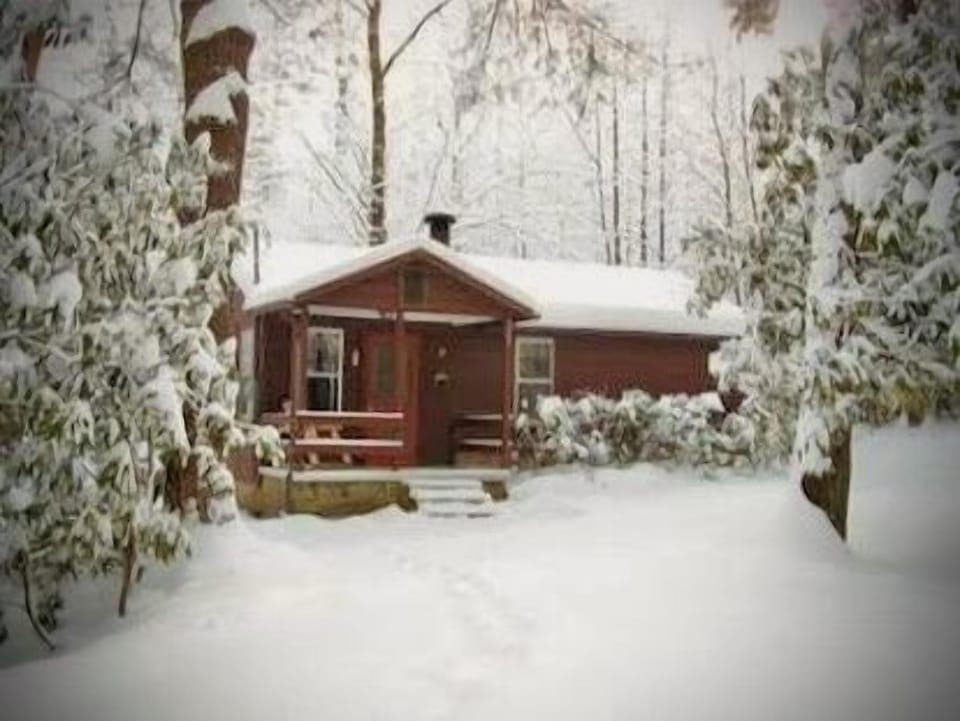 Winter is a wonderful time for a cabin!