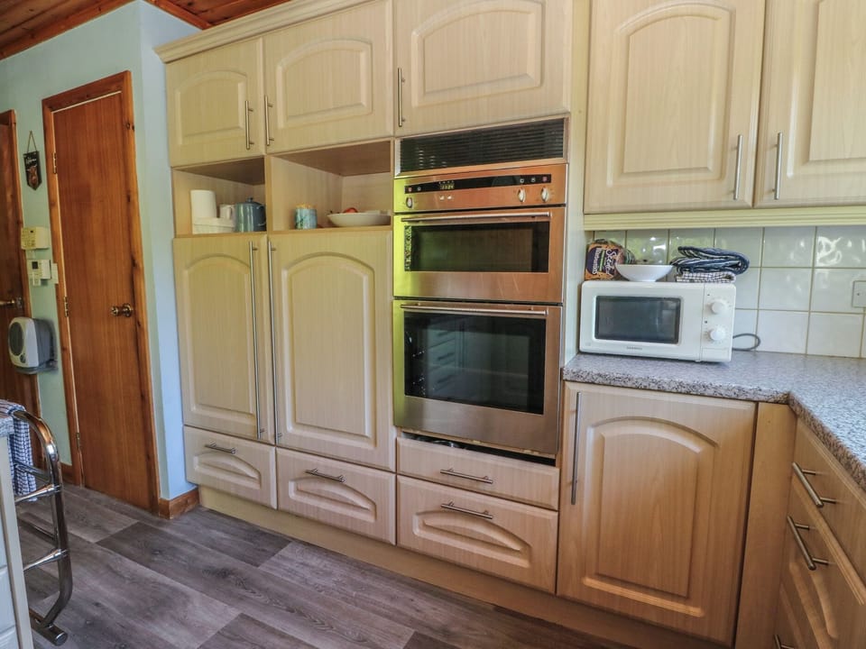 Fridge, microwave, dishwasher, electric kettle