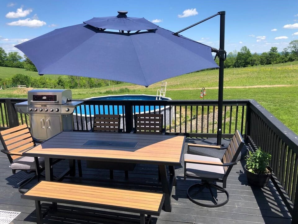 Looking over Mohawk Valley, New York 