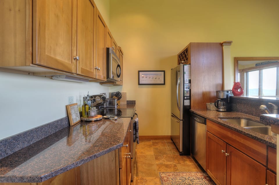 Fully equipped kitchen