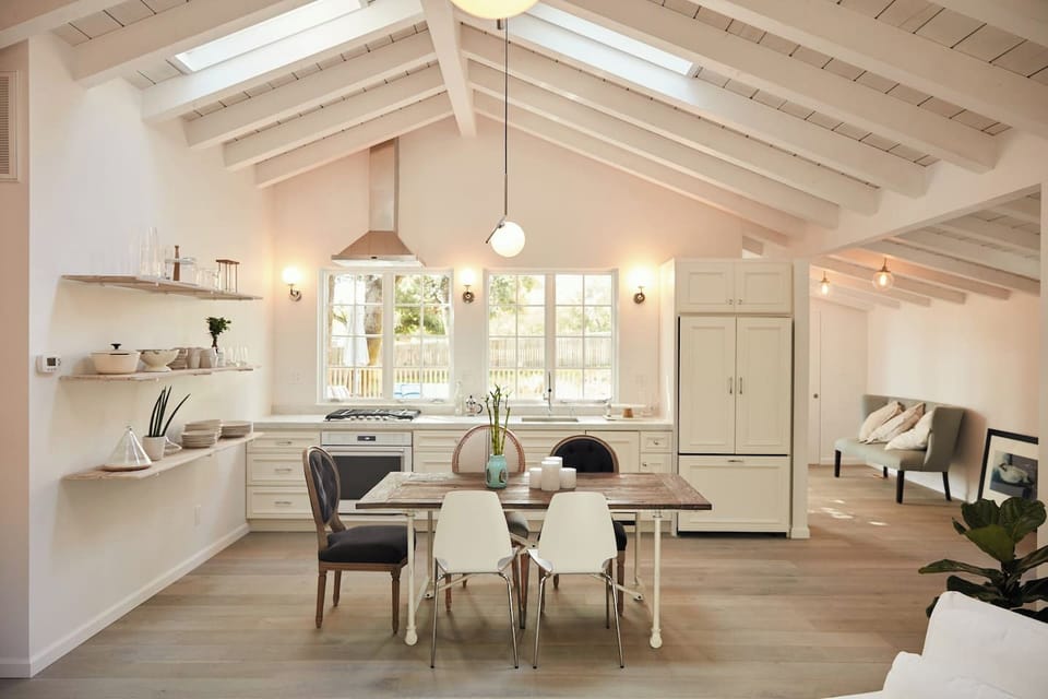 Main House kitchen and Dining Space