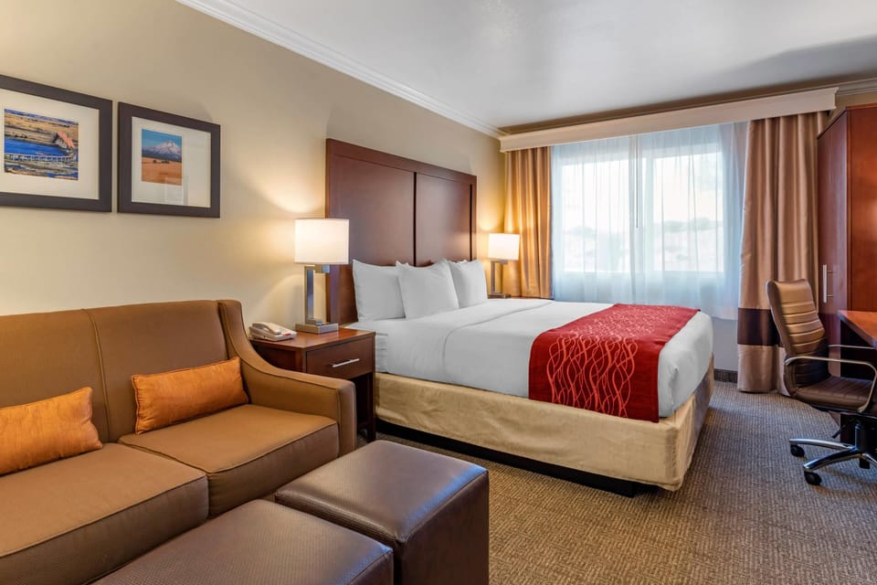 Suite, 1 King Bed with Sofa bed, Non Smoking | Desk, iron/ironing board, free cribs/infant beds, free WiFi