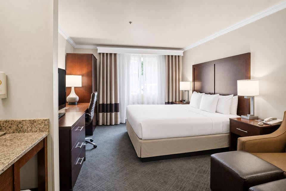 Suite, 1 King Bed with Sofa bed, Non Smoking | Desk, iron/ironing board, cribs (free), WiFi (free)