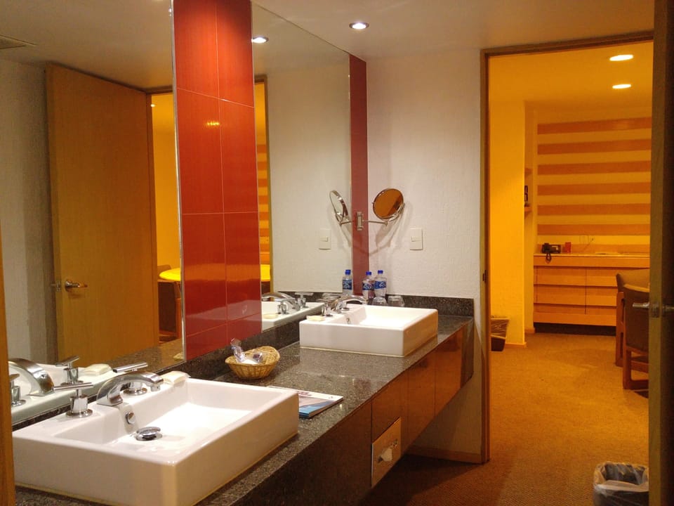 Junior Suite | Bathroom | Free toiletries, hair dryer, towels, soap