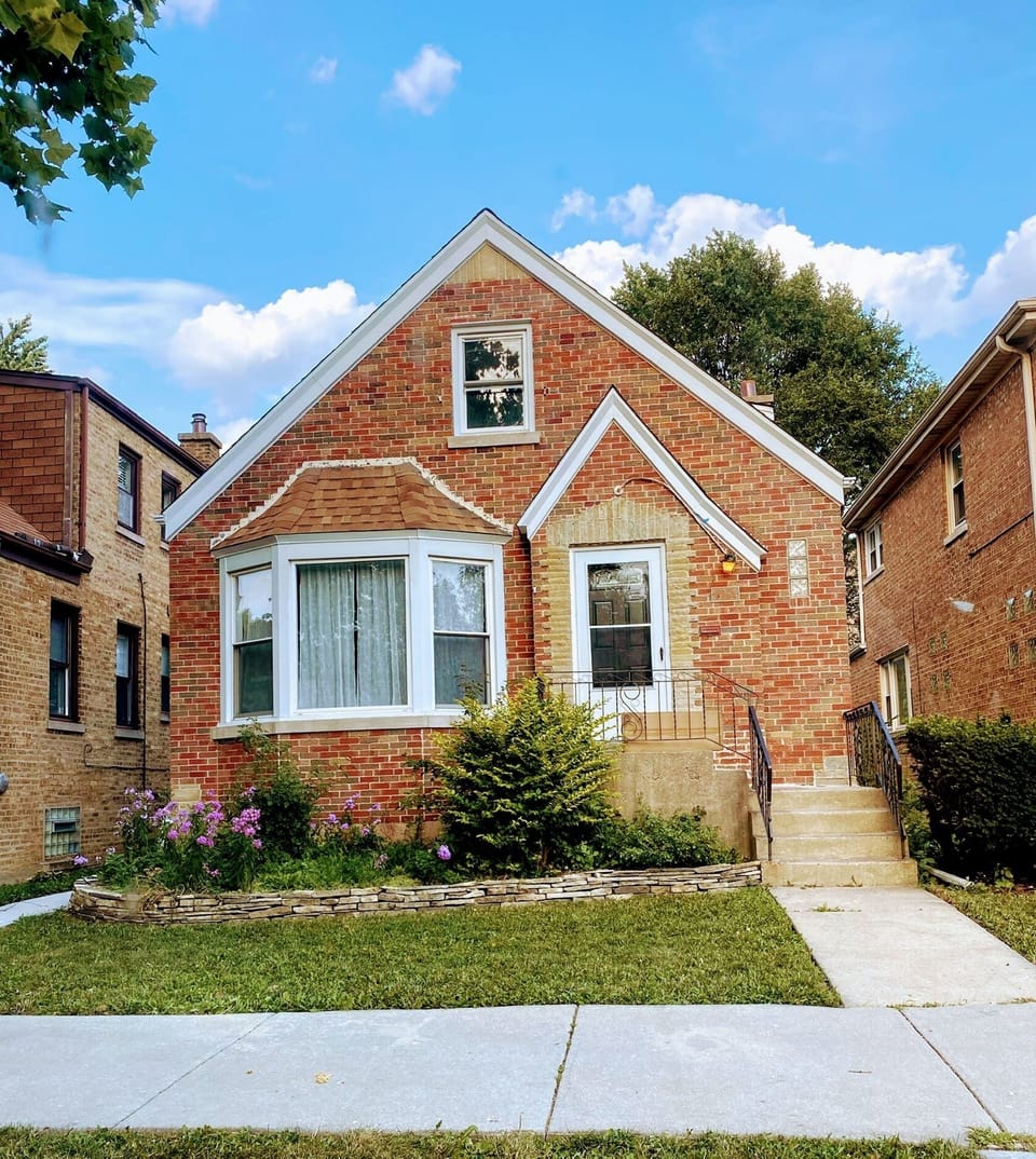 Front of home (Unit is in private basement, only 6 steps down)