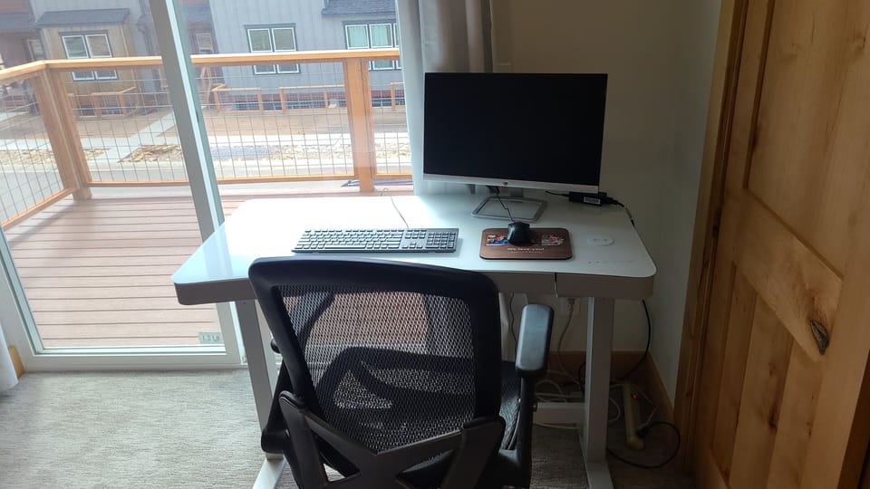 upstairs bedroom desk